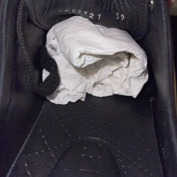 Chanel Classic Black & White Sneakers - Picture 7 of 8